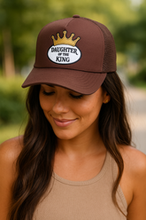 Daughter Of The King Patch Trucker Hat -clearance