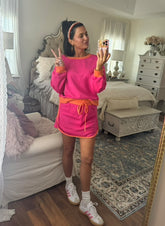 Pink Country Club Skort Set