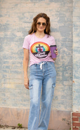 GOD'S PROMISE LILAC TEE