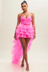 Hot Pink Pretty Little Tulle Dress