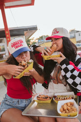 American Thighs - Royal Blue Vintage Trucker Hat