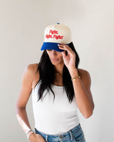 Fight Fight Fight Hat Red & Blue - LIMITED EDITION
