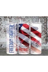 Freedom Fighter Drink Tumbler