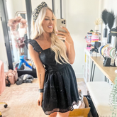 Simple Summer Black Dress