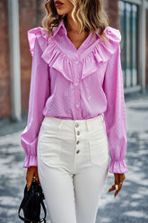 Pink Aldean Blouse - FINAL SALE - clearance