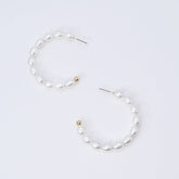 Pearl Chic Hoop earrings