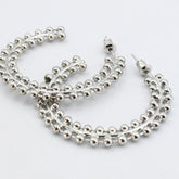 Shelly Hoop Silver earrings