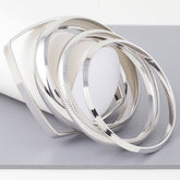 Silver Layer Bracelet