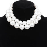 Faux Pearl Multi Necklace