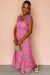 Sunday Best Pink Maxi Dress