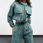 Green Jersey vibes sweatsuit