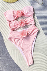 Cuteservative Pink Rose Swimsuit