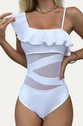 Kimberly White One-Piece Swimsuit